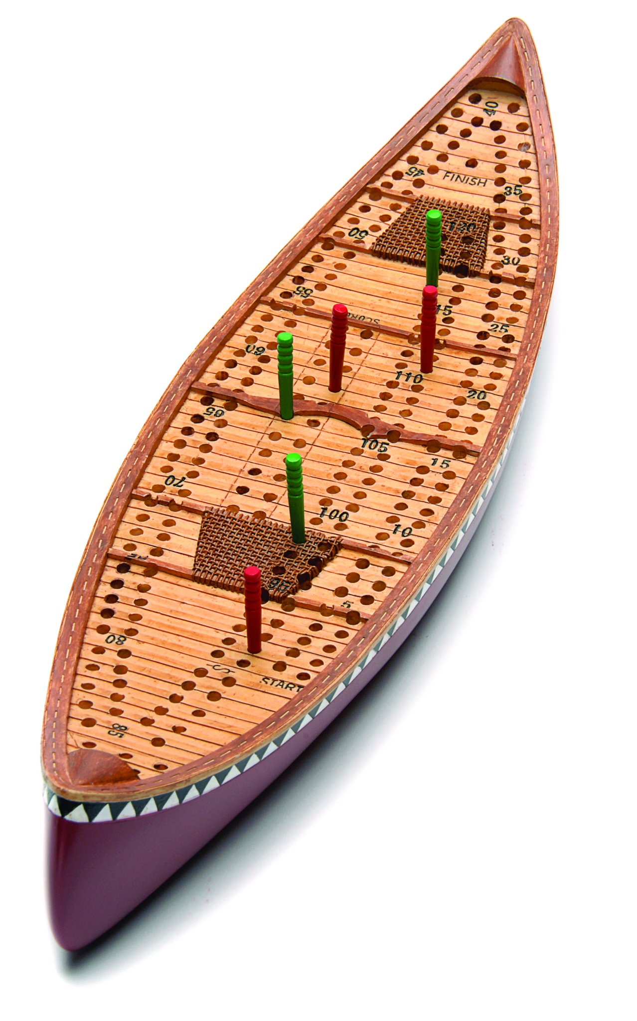 Cribbage board table